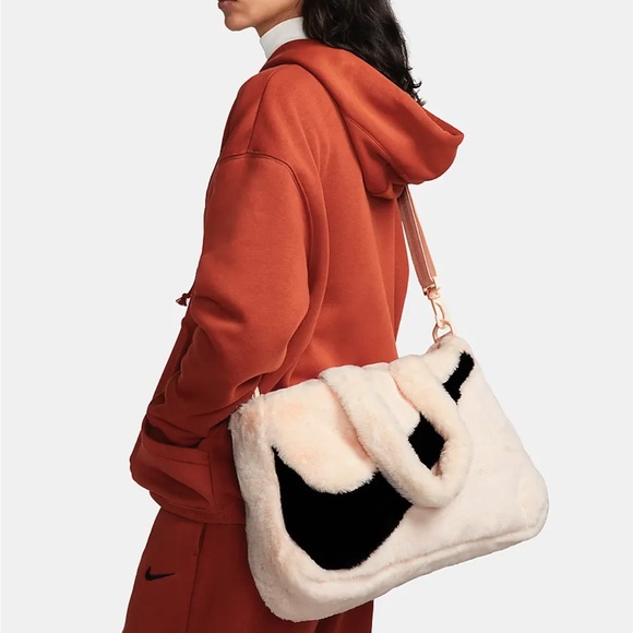 Nike Handbags - NIKE Faux Fur Tote